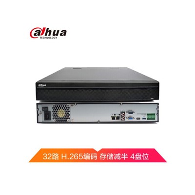 大华监控硬盘录像机 32路网络硬盘录像机 4K高清H.265监控主机 双网口 DH-NVR4432-HDS2 